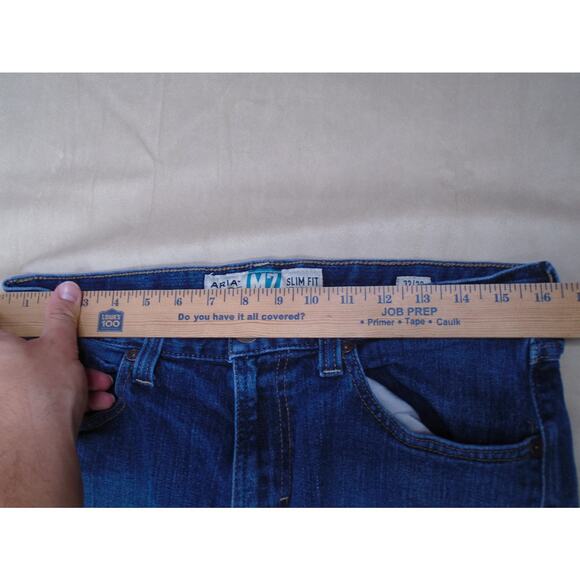 Ariat M7 Slim Fit Straight Leg Medium Wash Blue Jeans Cowboy Western Sz 32x30 - Picture 5 of 11